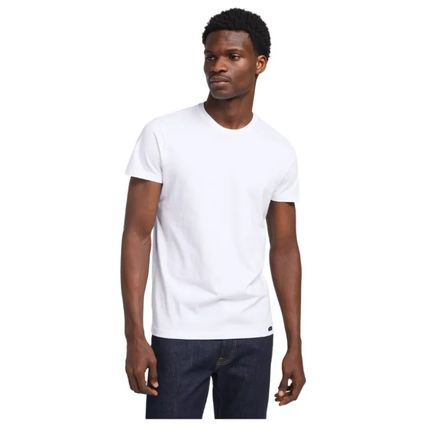 Camisetas manga corta Lee TWIN PACK CREW BLACK WHITE-L680CMKW