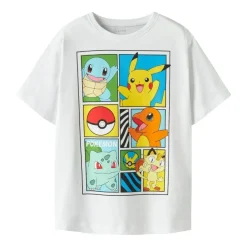 Camisetas manga corta Name-it Nkmdams Pokemon Ss Nreg Top Box Noos Sky