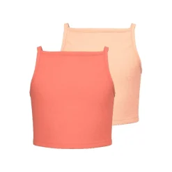 Camisetas manga corta Name-it Nkfvilina 2P Cropped Top F