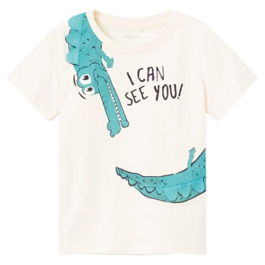 Camisetas manga corta Name-it Nkffunion Ss Cropped Boxy Top