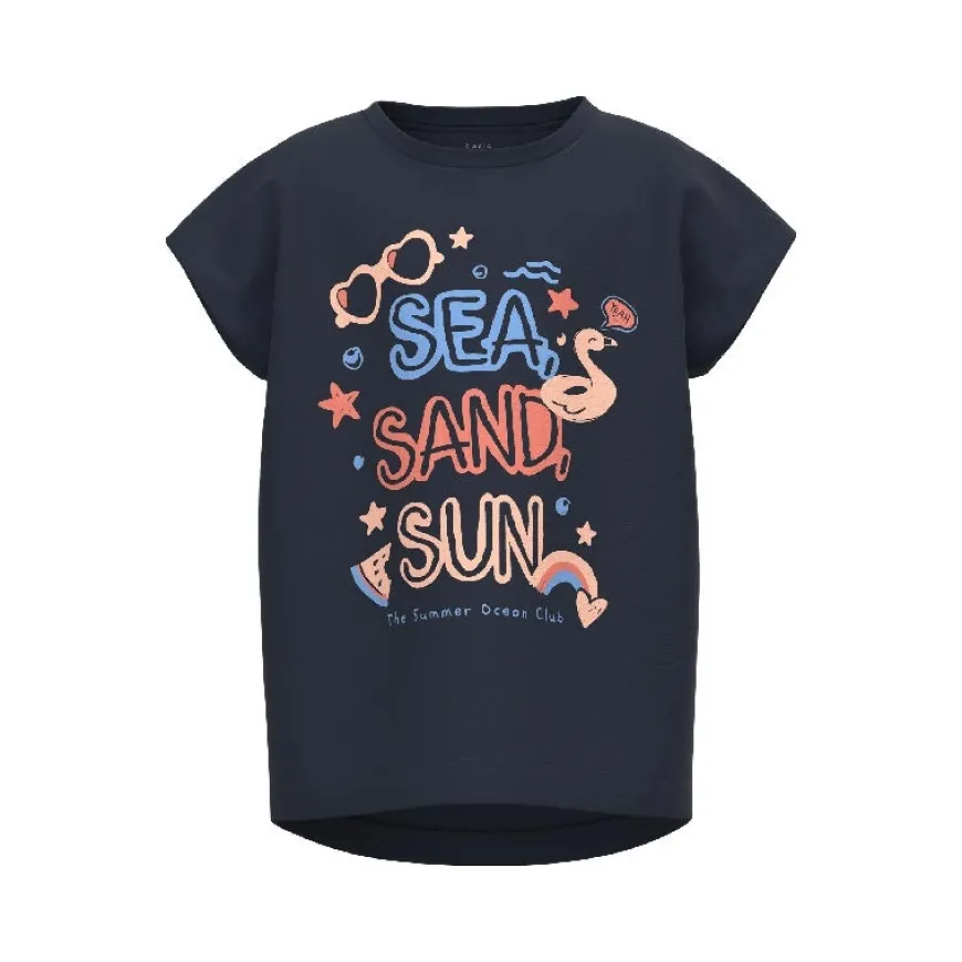 Camisetas manga corta Name-it Nmfviolet Capsl Top F1