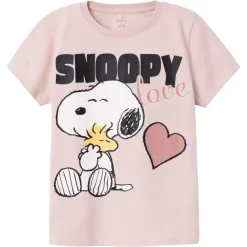 Camisetas manga corta Name-it N.U. Nkfnanni Snoopy Ss Top Noos Vde