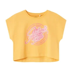 Camisetas manga corta Name-it N.U. Nkfvilma Capsl Crop Top F1 Noos