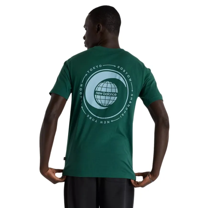 Camisetas manga corta New balance Globe T-Shirt