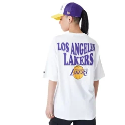 Camisetas manga corta New era Los Angeles Lakers Whitrp