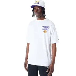 Camisetas manga corta New era Los Angeles Lakers Whitrp