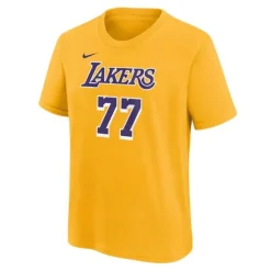 Camisetas manga corta Nike Adult Statement N&N Tee La Lakers