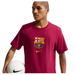 Camisetas manga corta Nike Fcb M Nk Crest Tee