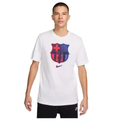 Camisetas manga corta Nike Fcb M Nk Crest Tee