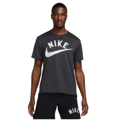 Camisetas manga corta Nike M Nk Df Miler Swoosh Ss Top