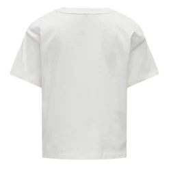 Camisetas manga corta Only kids Kogflower Maiken Crop S S Box Jrs