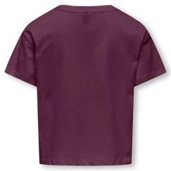 Camisetas manga corta Only kids Kogmaiken Life Cropheart Ss Top Jrs Noos TT