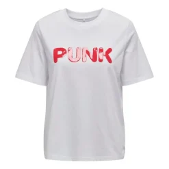 Camisetas manga corta Only Onlcelia Boxy S S Word Top Box Jrs