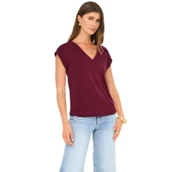 Camisetas manga corta Only Onlfree Life S/S Mod.V-Neck Top Jrs Noos