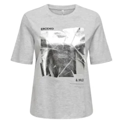 Camisetas manga corta Only Onlfiola S S Foil Top Box Jrs
