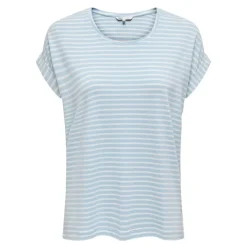 Camisetas manga corta Only Onlmoster Stripe S S O-Neck Top Jrs Noos