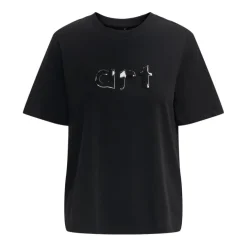 Camisetas manga corta Only Onlcelia Boxy S S Word Top Box Jrs