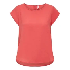 Camisetas manga corta Only Onlvic S S Solid Top Noos Ptm