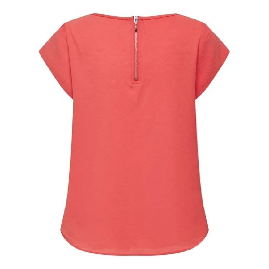 Camisetas manga corta Only Onlvic S S Solid Top Noos Ptm