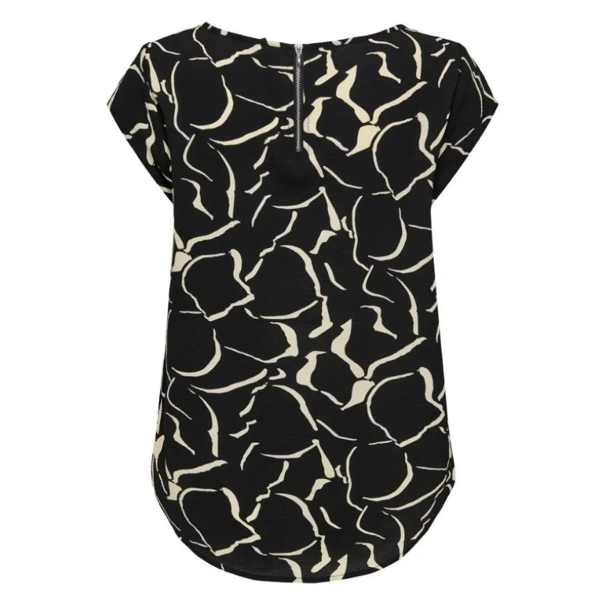 Camisetas manga corta Only Onlvic S S Aop Top Noos Ptm