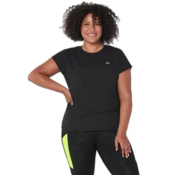 Camisetas manga corta Only play Onpaubree Ss Loose Train Tee -Curvy Noos