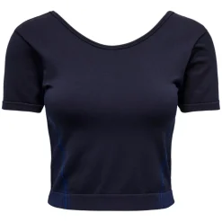 Camisetas manga corta Only play Onpkay Ss Crop Seam Top