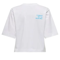 Camisetas manga corta Only Promotees Onlvega Life S S Vibe Top Box Pri Jrs