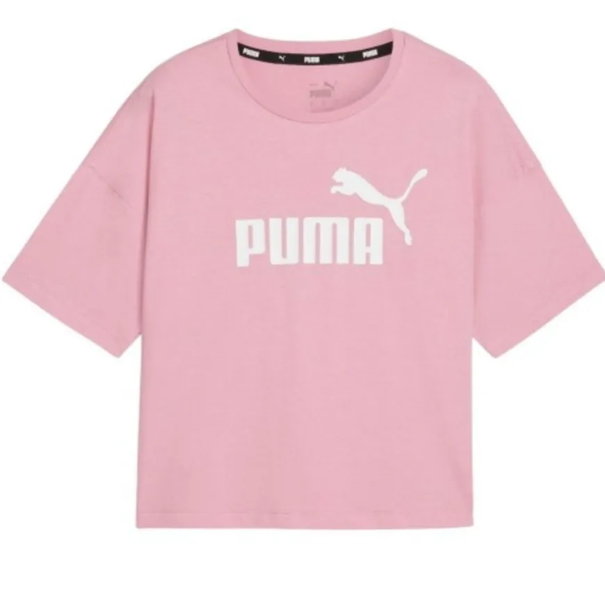 Camisetas manga corta Puma BTS ESS Cropped Logo Tee