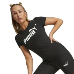 Camisetas manga corta Puma ESS Slim Logo Tee