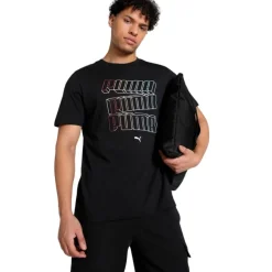 Camisetas manga corta Puma Ess Logo Lab Hog Tee