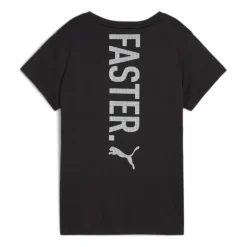 Camisetas manga corta Puma Graphics Run Forever Faster Tee W