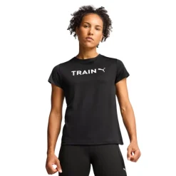 Camisetas manga corta Puma Graphics Train Puma Tee W