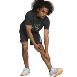 Camisetas manga corta Puma Run Logo Ss Tee M