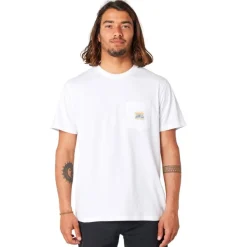 Camisetas manga corta Rip curl PromoTees Surf Paradise Badge Tee SMU