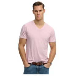 Camisetas manga corta Superdry Classic Cotton Linen Vee