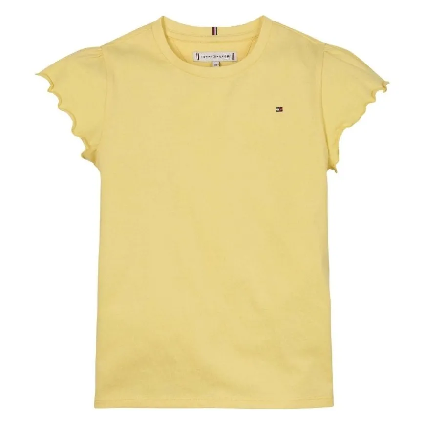 Camisetas manga corta Tommy hilfiger Essential Ruffle Sleeve Top Ss