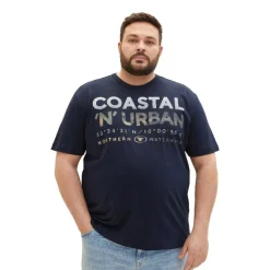 Camisetas manga corta Tom tailor plus Printed T-Shirt