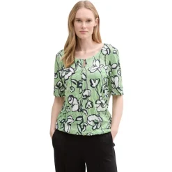 Camisetas manga corta Tom tailor T-Shirt Crincle Alloverprinted