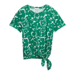 Camisetas manga corta Tom tailor Printed Knot T-Shirt