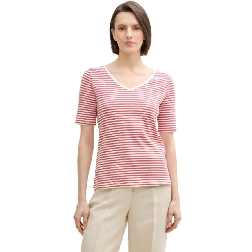 Camisetas manga corta Tom tailor T-Shirt V-Neck