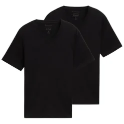 Camisetas manga corta Tom tailor T-shirt with a V-neckline in a twin pack