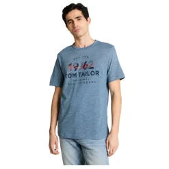 Camisetas manga corta Tom tailor Printed Fine Stripe T-Shirt