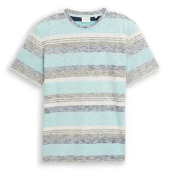 Camisetas manga corta Tom tailor Inside Printed Stripe T-Shirt
