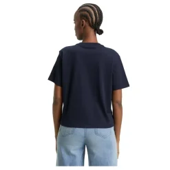 Camisetas manga corta Tom tailor Boxy T-Shirt With Embro