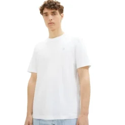 Camisetas manga corta Tom tailor PromoTees Rounded Hem T-Shirt