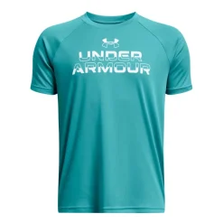 Camisetas manga corta Under armour UA Tech Split Wordmark SS