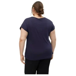 Camisetas manga corta Vero moda curve Vmcmerle Mix Top Wvn Ga Cur