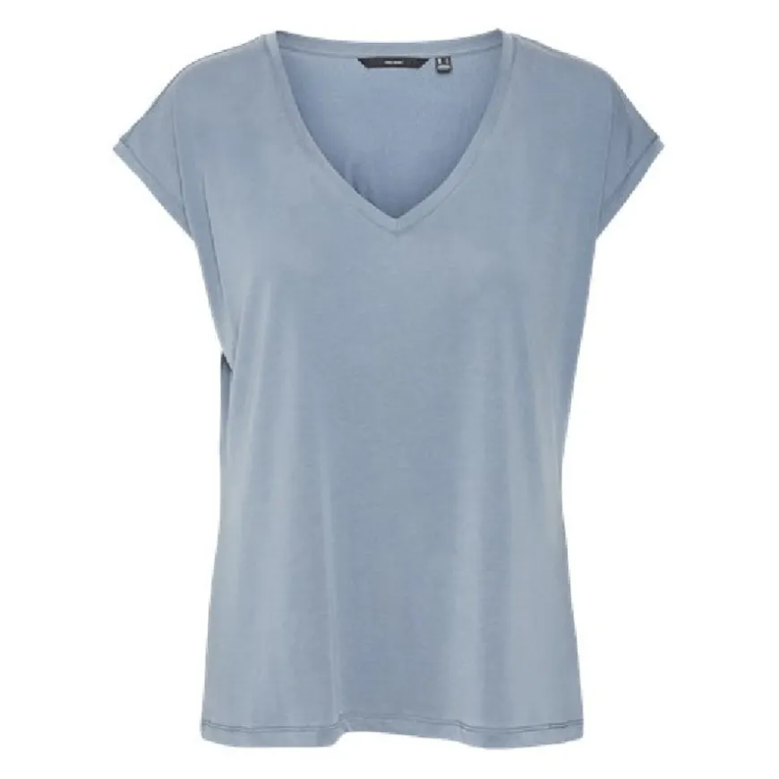 Camisetas manga corta Vero moda Vmfilli Ss V-Neck Tee Ga Noos