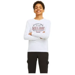 Camisetas manga larga Jack & jones N.U. Jjelogo Tee Ls O-Neck 2 Col Noos Jnr