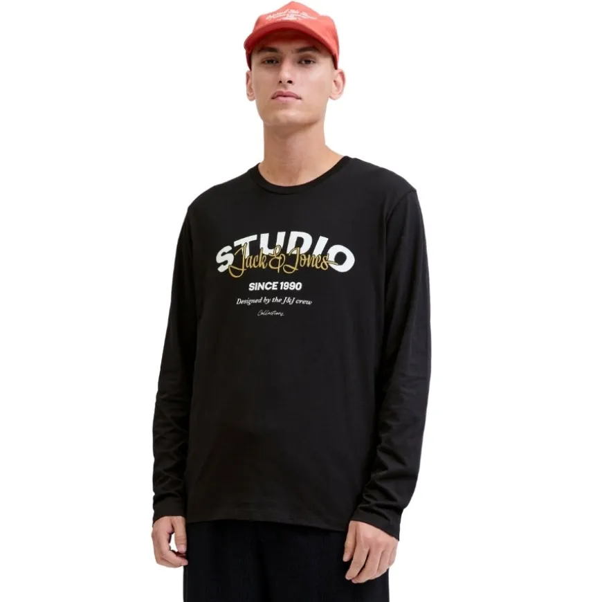 Camisetas manga larga Jack & jones Jjyuki Tee Ls Crew Neck Bf